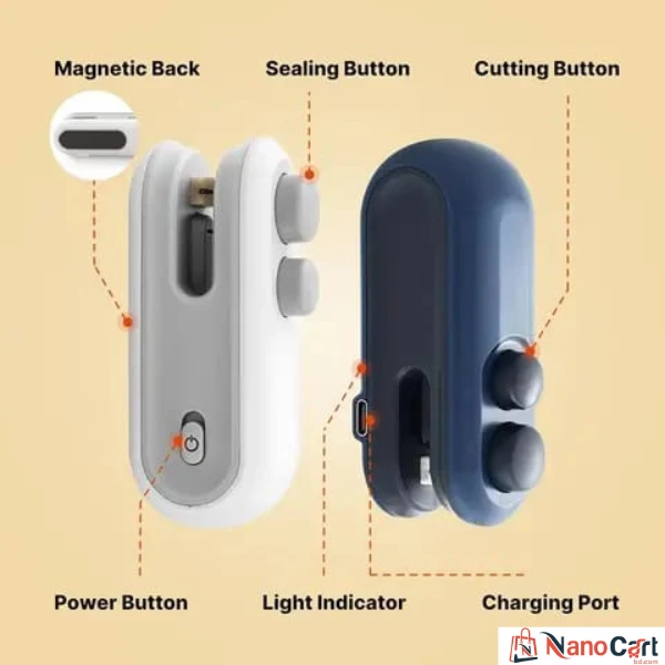 ZipCut Mini Portable Heat Sealer