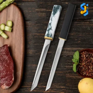 "Premium stainless steel kitchen knife for cooking"